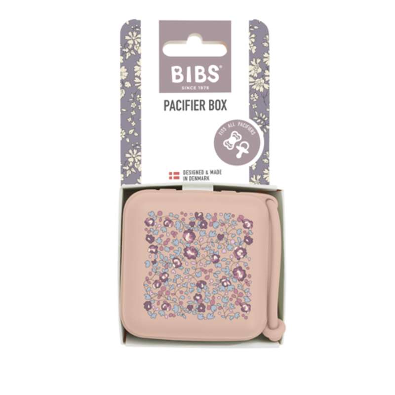 BIBS Accessories Pacifier Box - Pacifier box - Liberty - Eloise/Blush