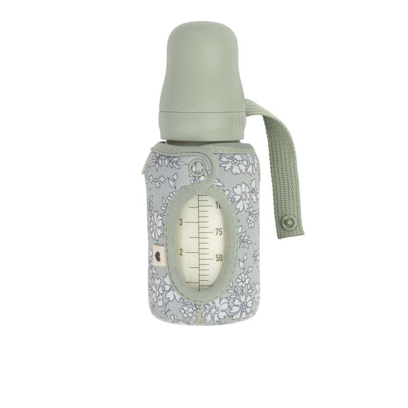 BIBS Bottle - Sleeve for Bottle - Small - 110 ml. - Capel/Sage