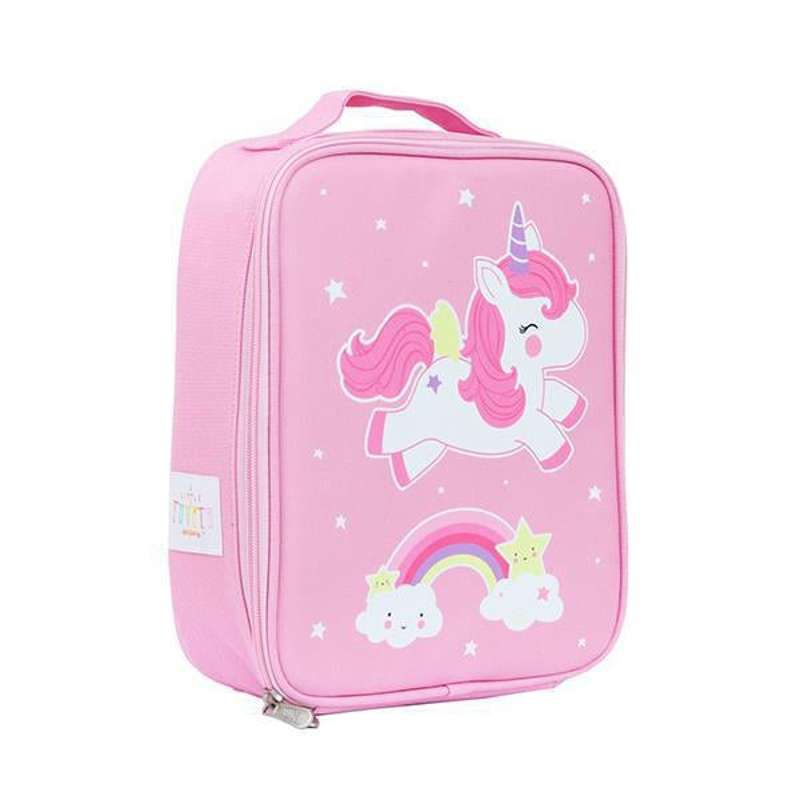 A Little Lovely Company Cooler Bag - Unicorn - pink
