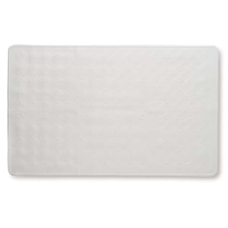 Baby Dan 35x55 cm non-slip bath mat in off-white.