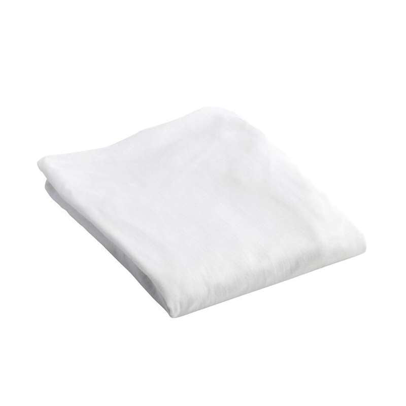 Baby Dan Fitted Sheet, white (70x160 cm)