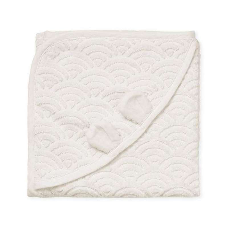 Cam Cam Copenhagen Baby Towel - Off White