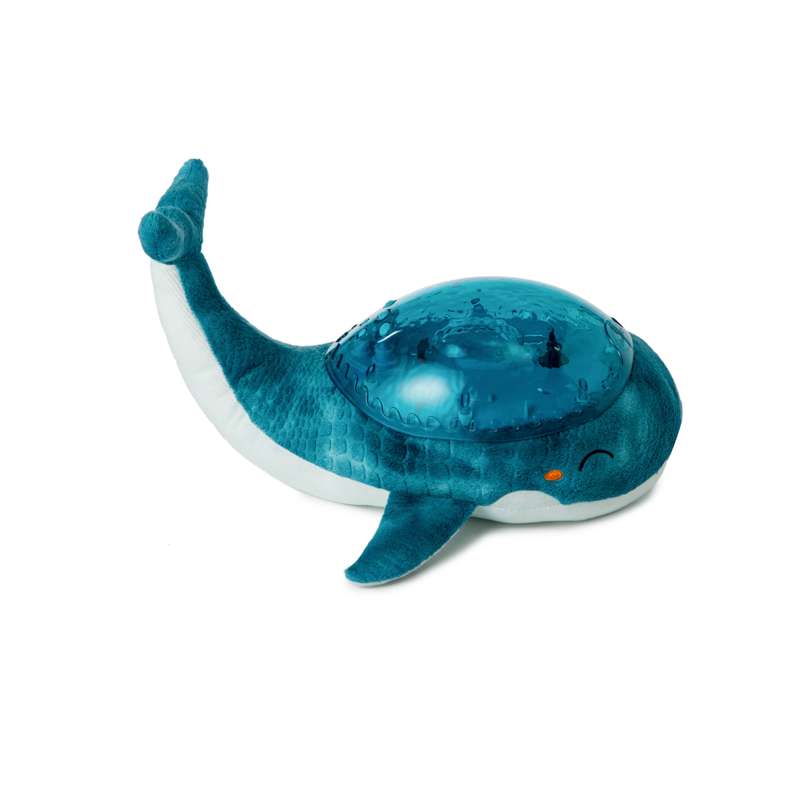 Cloud B Tranquil Whale Sleep Lamp with Light and Sound - Blue
