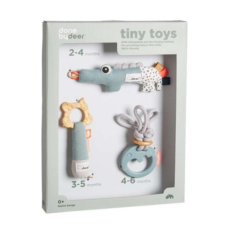 Done by Deer Tiny activity toys gift set Deer friends - Colour Mix