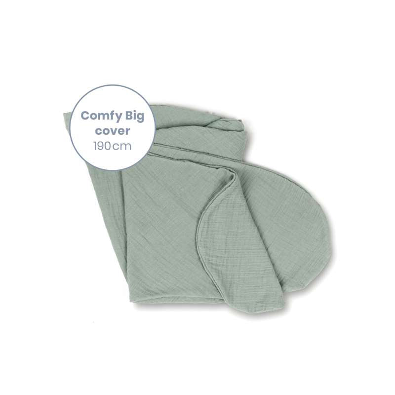 Doomoo Cover for Pregnancy and Nursing Pillow - Green