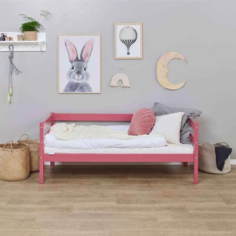 Hoppekids ECO Comfort Junior bed 70x160 - Baroque Rose
