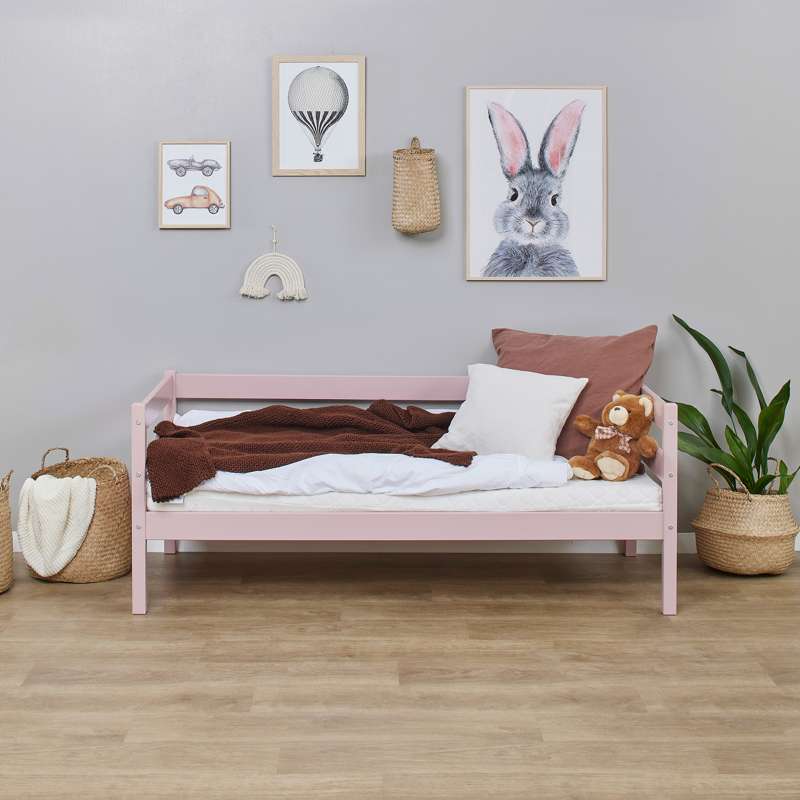 Hoppekids ECO Comfort Junior bed 70x160 - Pale Mauve