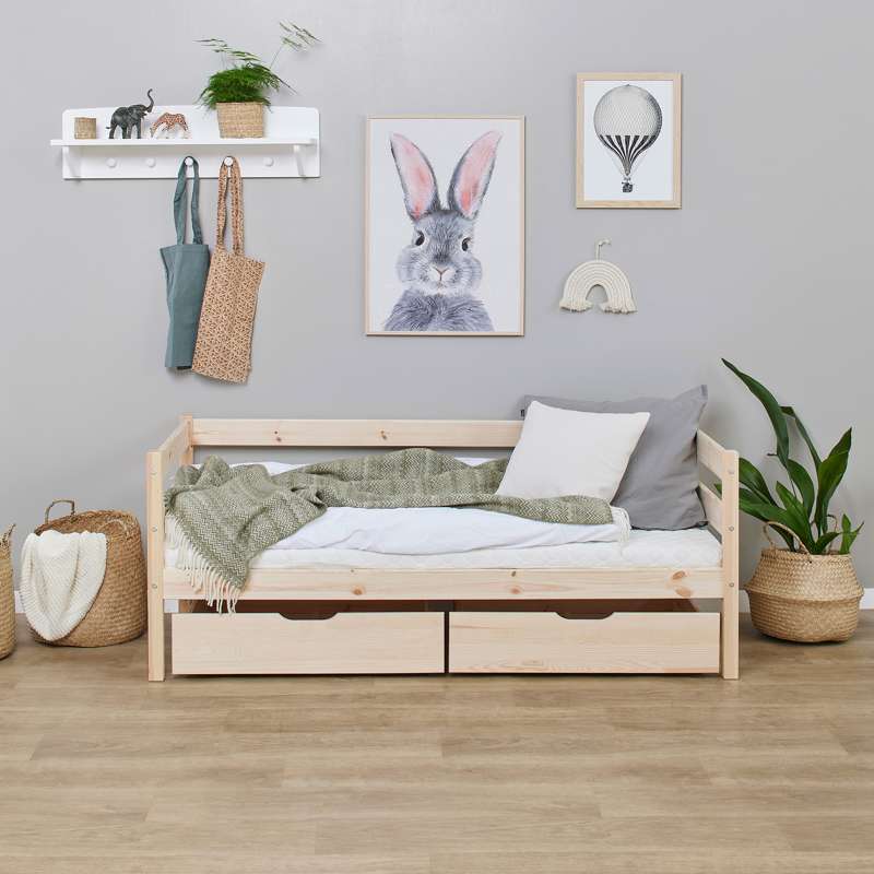 Hoppekids ECO Comfort drawer set for 70x160 cm - Natural Wood