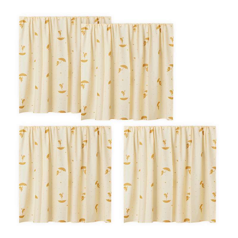 Hoppekids Ole Lukoie curtain for mid high bed - Yellow