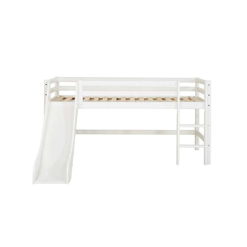 Hoppekids Slide for ECO Dream Half-height bed - all sizes - White