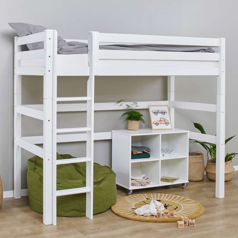 Hoppekids Ladder for ECO Luxury High Bed - Straight - White