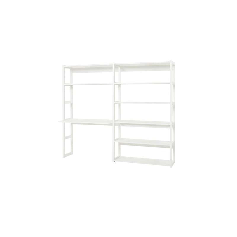 Hoppekids Storey set with 8 shelves and writing board, 100 cm