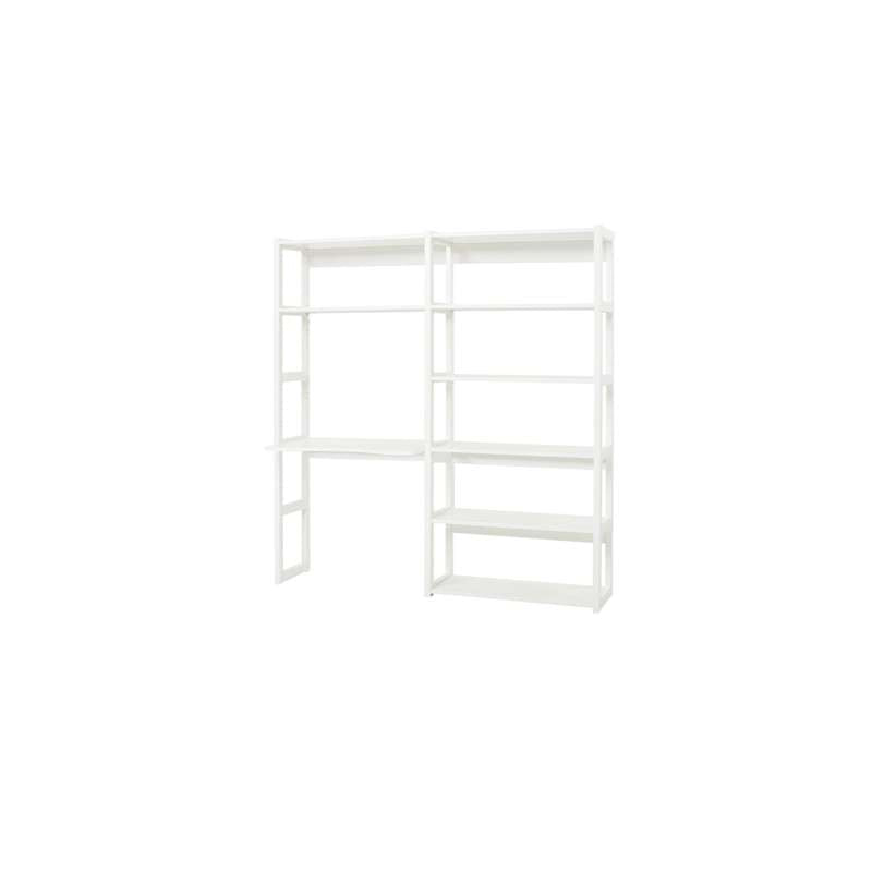 Hoppekids Storey set with 8 shelves and writing board, 80 cm