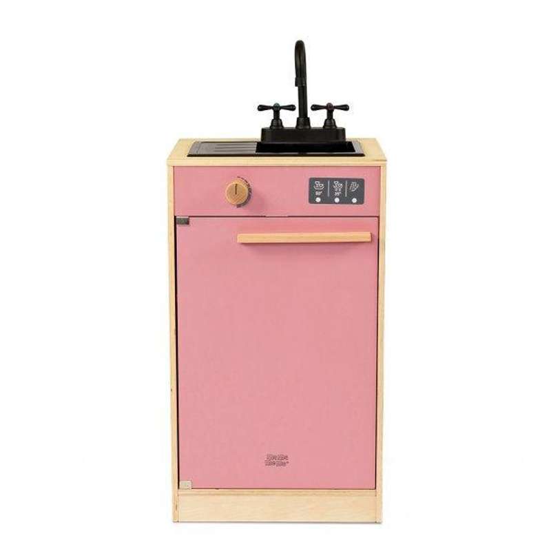 MaMaMeMo Play Kitchen Dishwasher with Sink - Cherry Blossom