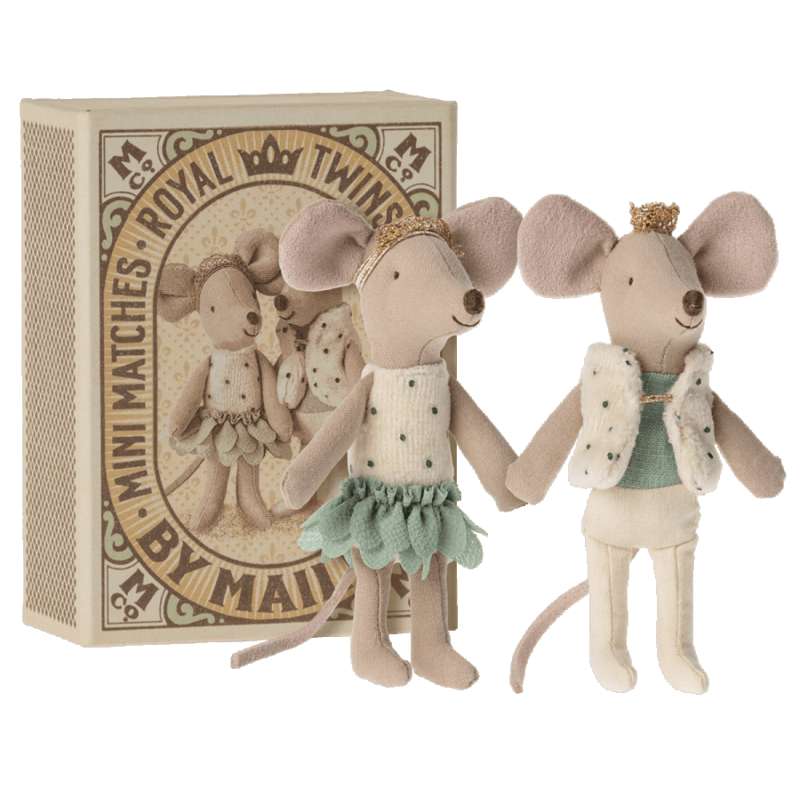 Maileg Mouse Twins in a Box (9 cm.)