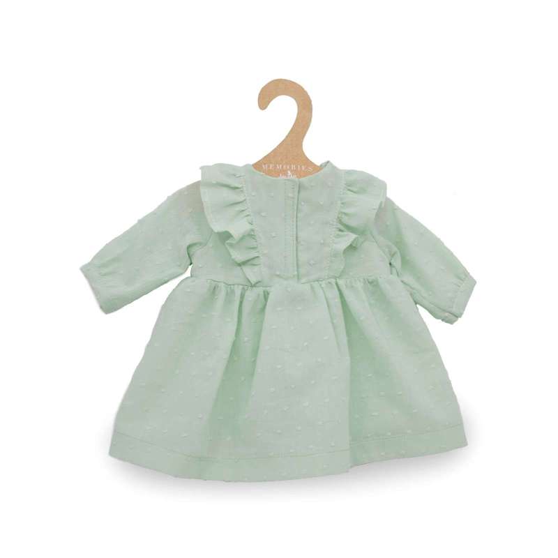 Memories by Asi Doll Clothing (43-46 cm) Long-sleeved Dress - Mint