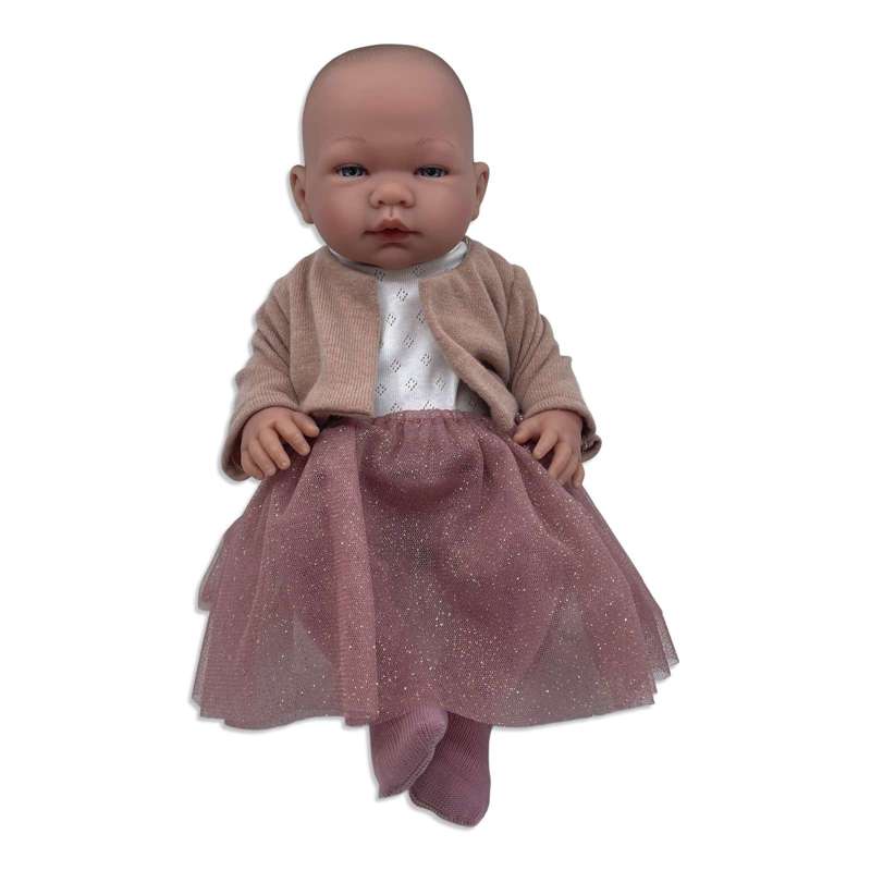 Memories by Asi Doll Clothing (43-46 cm) Knitted Cardigan - Pink