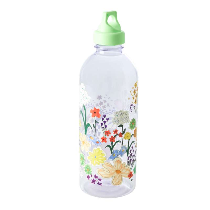 RICE Water bottle 1000 ml. - Painted Flower