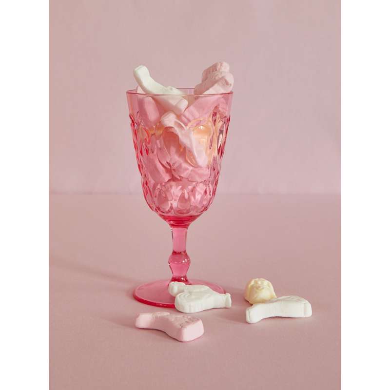 RICE Acrylic Wine Glass - Pink