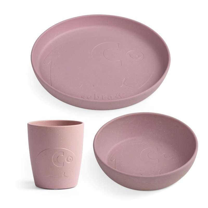 Sebra YUMS - dining set - blossom pink
