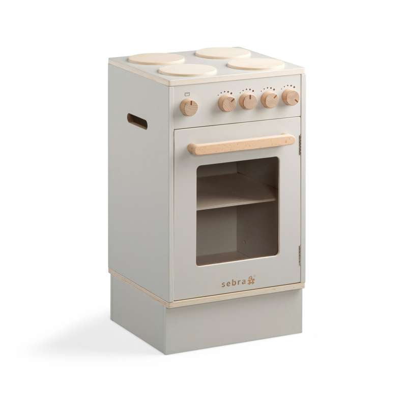 Sebra Sebra KIDchen stove - wooden - beige - FSC™️Mix