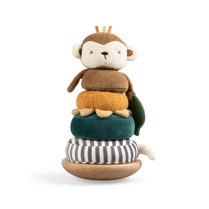 Sebra Stacking & tilting toy - Maci the monkey