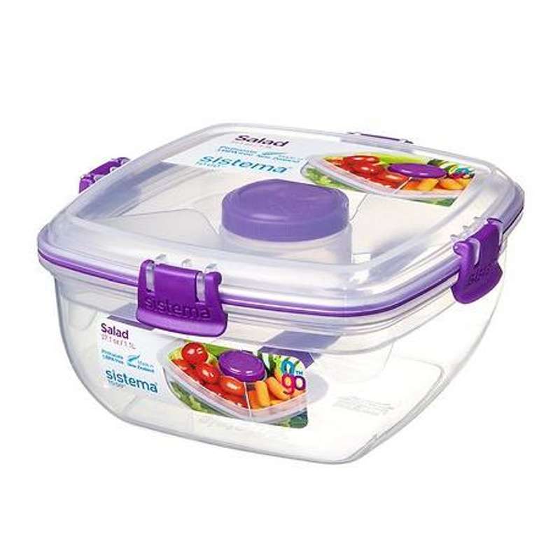 Sistema Lunch Box - Chill It To Go - 1.3L - Purple