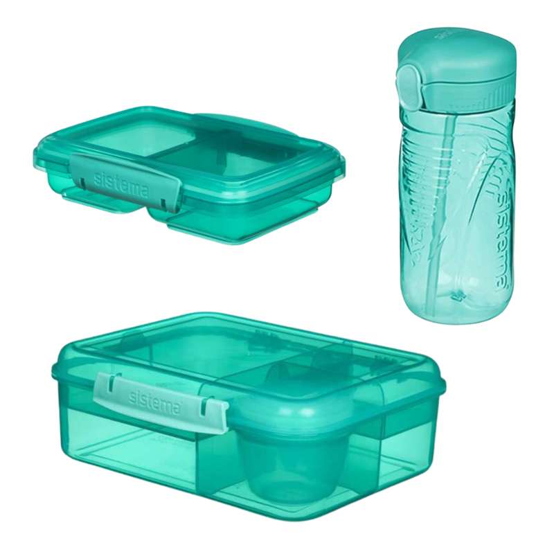 Lunchbox System Sampak 4 - Minty Teal