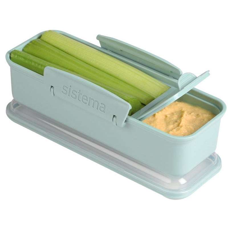 Sistema RENEW - Snack box - Snack Attack Lunch - 2 compartments - 410 ml - Mint