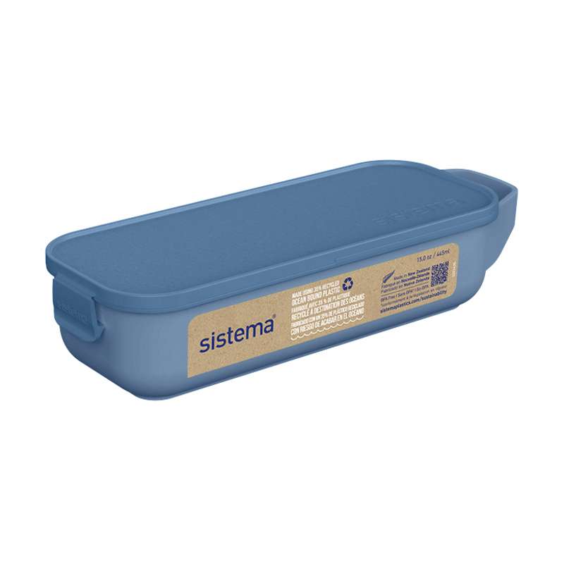 Sistema REVIVE Snack Box - Snack and Slide - 430 ml - Mountain Blue