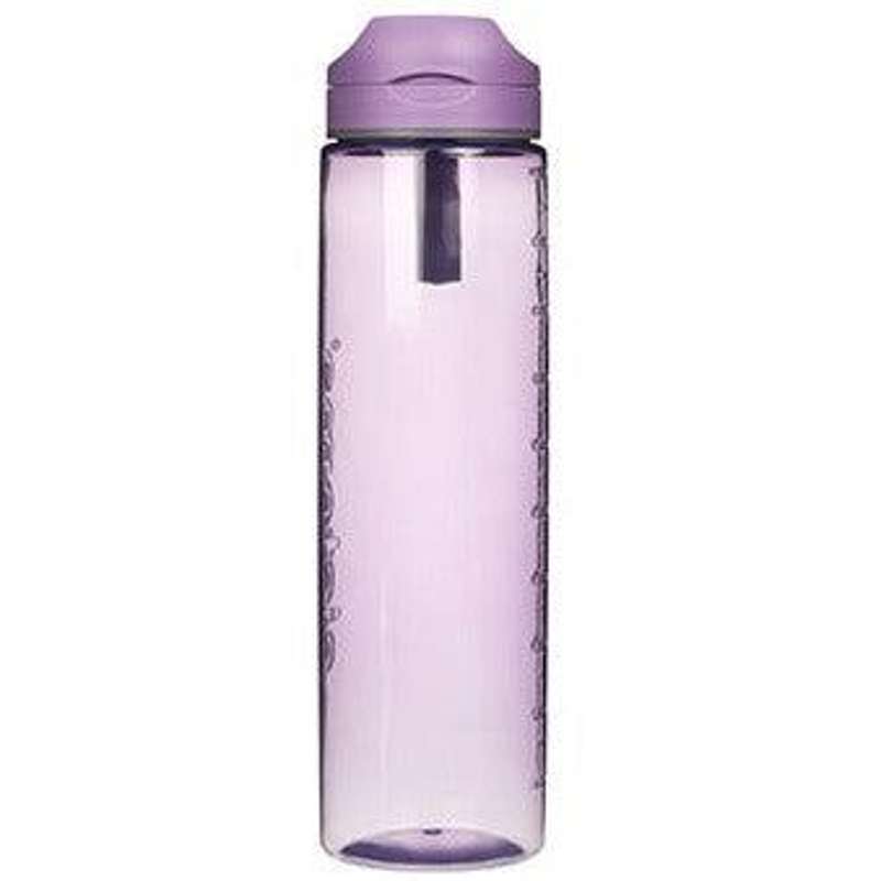 Sistema Water Bottle - Tritan Flip Top with Measurement Unit - 1L - Misty Purple