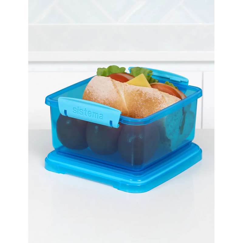 Sistema Lunch Box - Lunch Plus - 1 Compartment - 1.2L - Blue