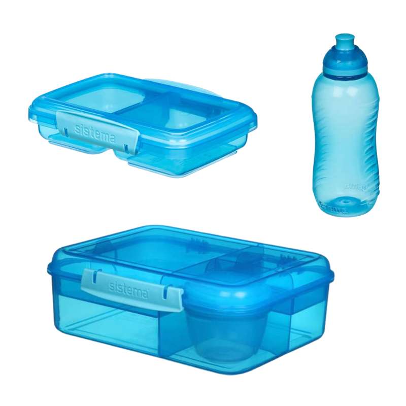 Sistema Lunchbox Sampak 3 - Blue