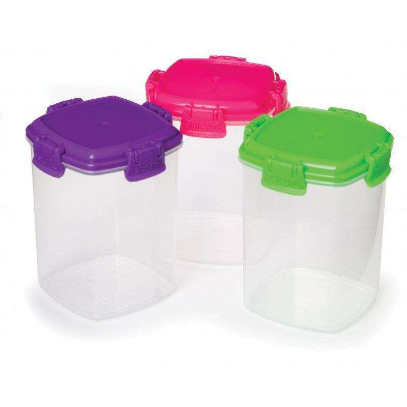 Snack buckets system - 3-pack - Knick Knack Medium - 138 ml. - Assorted.