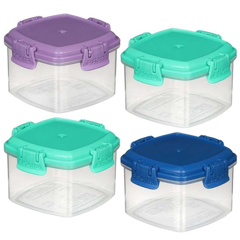 Snack buckets system - 4-pack - Knick Knack Small - 62 ml. - Ass.