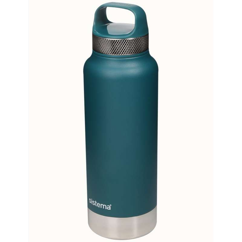 Thermos Flask System - Stainless Steel - 1L - Deep Teal