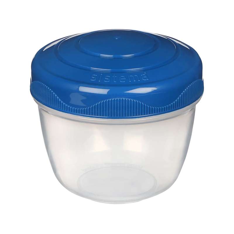 Sistema Yogurt Container with Screw Lid - 150 ml - Ocean Blue