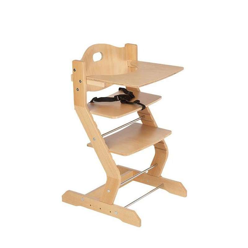 TiSsi Eating Tray for TiSsi high chair in solid beech - natural