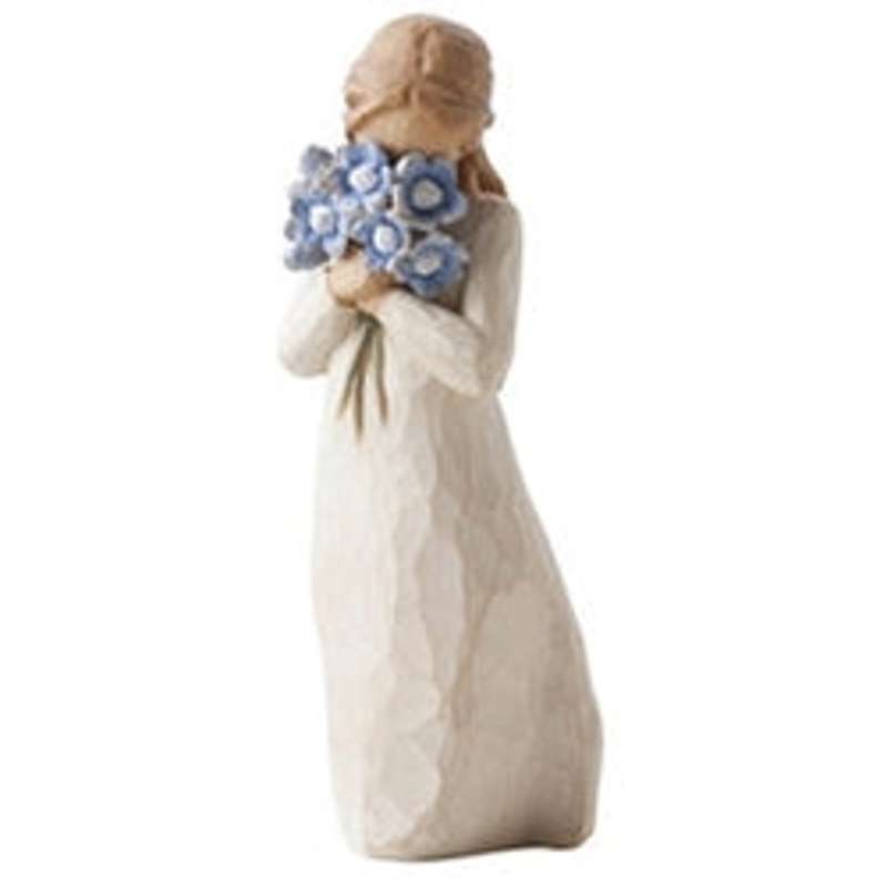 Willow Tree Forget Me Not figurine (girl with forget-me-not)