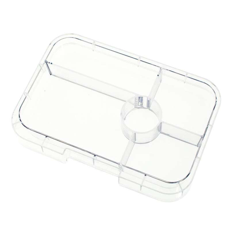 Yumbox Insert Tray - Tapas Tray - 5 compartments - Transparent