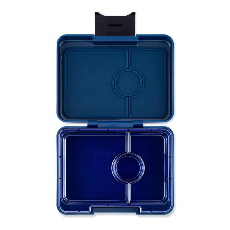Yumbox Lunchbox - Minisnack - 3 compartments - Monte Carlo Navy/Navy Clear