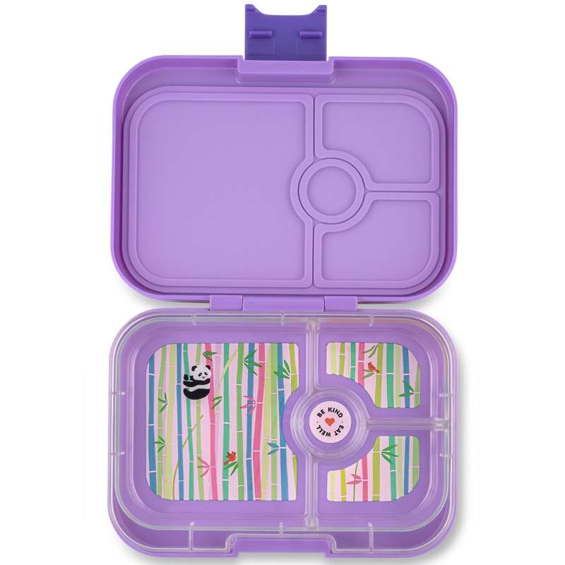 Yumbox Lunchbox - Panino - 4 compartments - Dreamy Purple/Panda