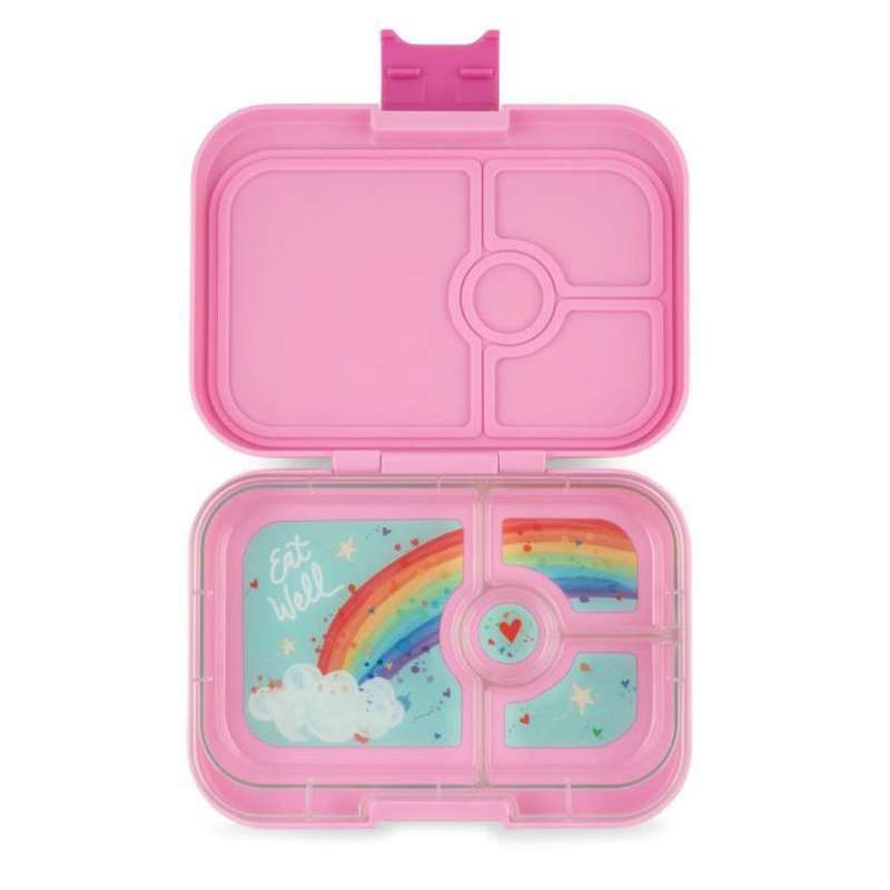 Yumbox Lunchbox - Panino - 4 compartments - Power Pink/Rainbow