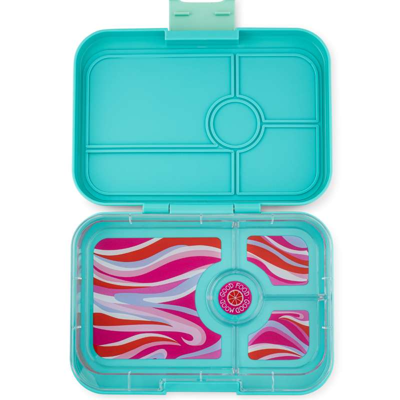 Yumbox Lunchbox - Tapas XL - 4 compartments - Antibes Blue/Groovy