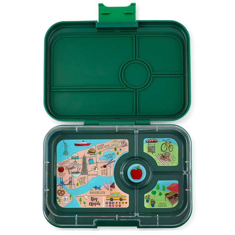 Yumbox Lunchbox - Tapas XL - 4 compartments - Greenwich Green/New York
